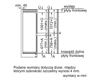 Lodówka do zabudowy Bosch KIV86NSE0 LowFrost 177,2cm 35dB Zawiasy Ślizgowe 267L - 1343491 - zdjęcie 14